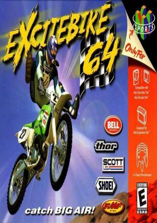 Excitebike 64 game thumb