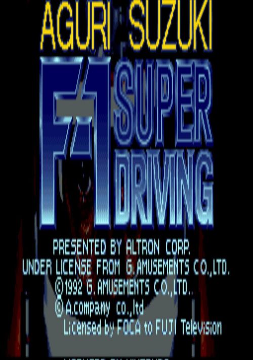 F-1 Super Driving game thumb