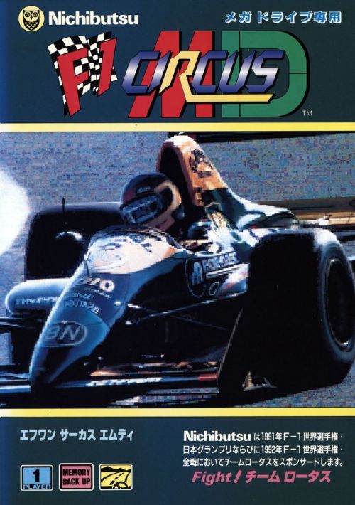 F1 Circus MD game thumb