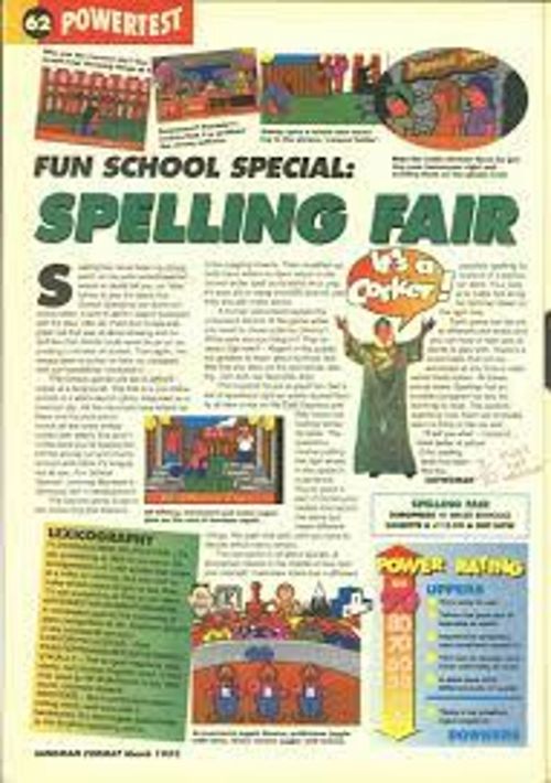 Fun School Specials - Spelling Fair_Disk2 game thumb