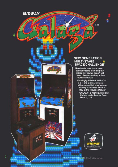 Galaga (Midway set 1 with fast shoot hack) game thumb