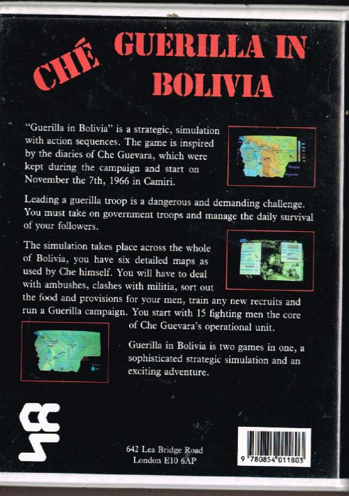 Guerilla In Bolivia_Disk1 game thumb