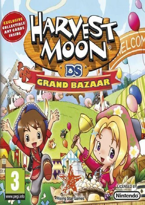 Harvest Moon DS - Grand Bazaar (Trimmed 949 Mbit)(Intro) game thumb