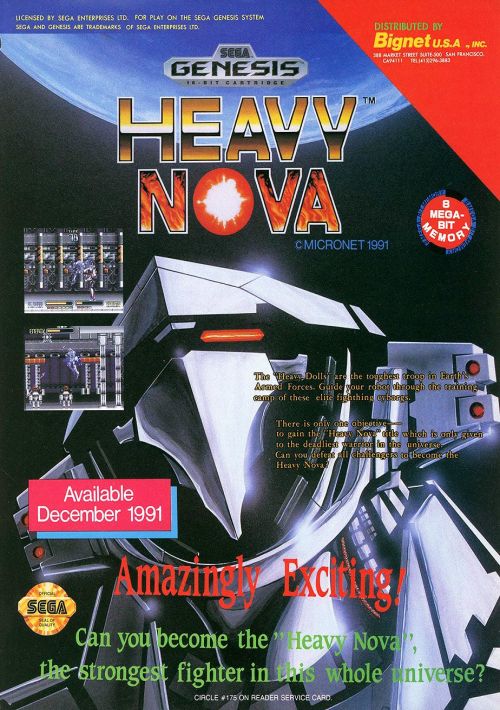 Heavy Nova (JU) game thumb