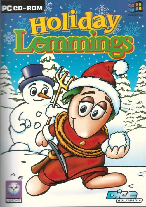 Holiday Lemmings 1993 game thumb