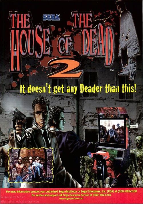 House of the Dead 2 (USA) game thumb