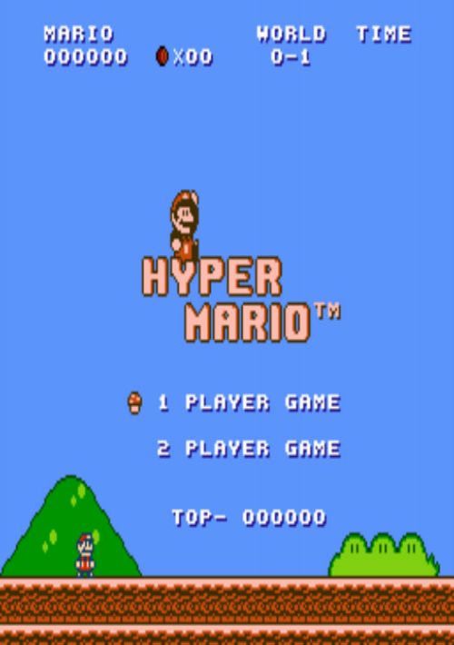 Hyper Mario (SMB1 Hack) [a1] game thumb