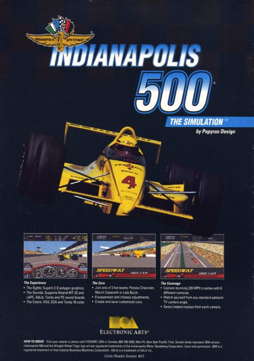 Indianapolis 500 - The Simulation game thumb