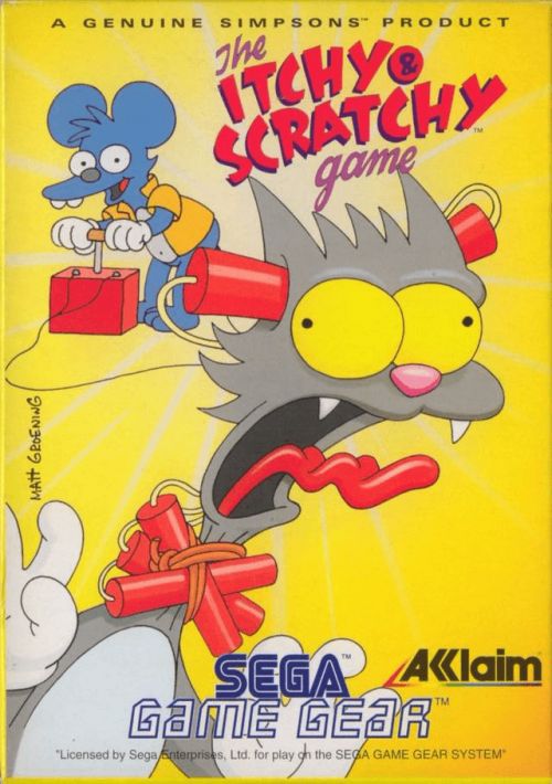 Itchy & Scratchy Game, The game thumb