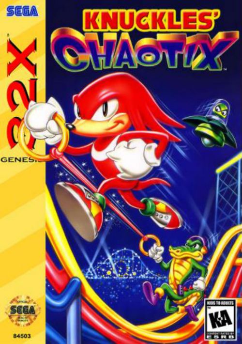  Knuckles Chaotix 32X (A) game thumb