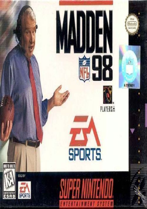 Madden NFL '98 game thumb