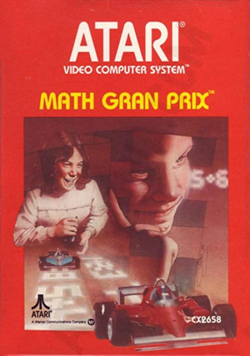 Math Gran Prix (1982) (Atari) game thumb