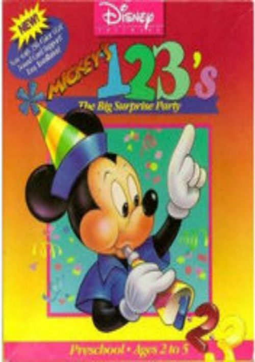 Mickey's 123's - The Big Surprise Party_Disk1 game thumb