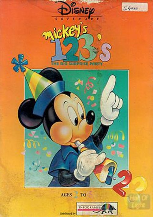 Mickey's 123's - The Big Surprise Party_Disk2 game thumb