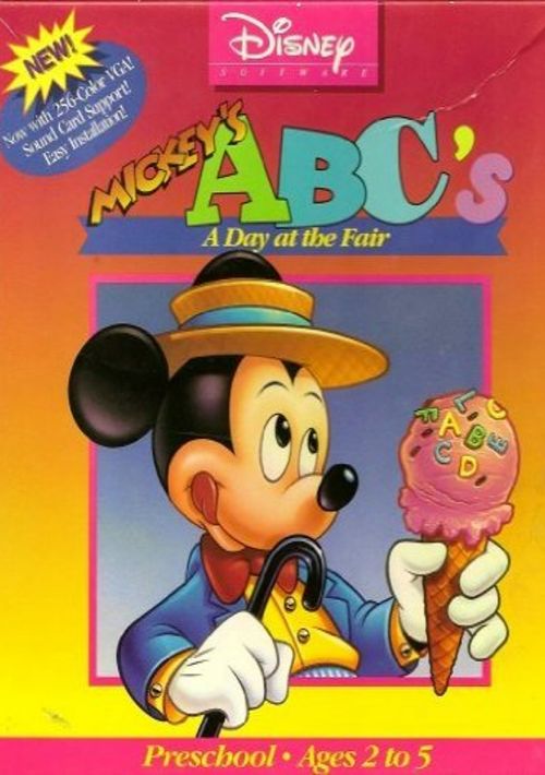 Mickey's ABC's - A Day At The Fair_Disk1 game thumb