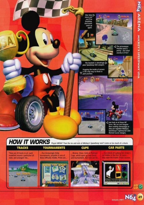 Mickey's Speedway USA (Europe)  game thumb