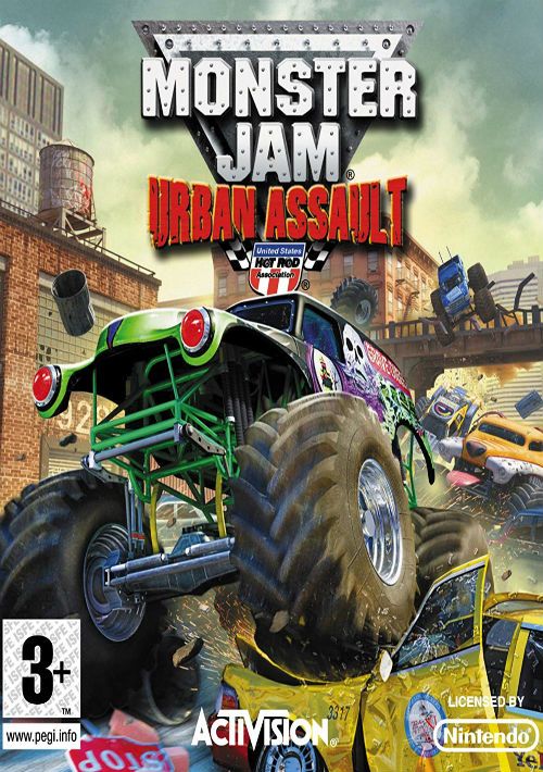 Monster Jam - Urban Assault (EU)(M5)(XenoPhobia) game thumb