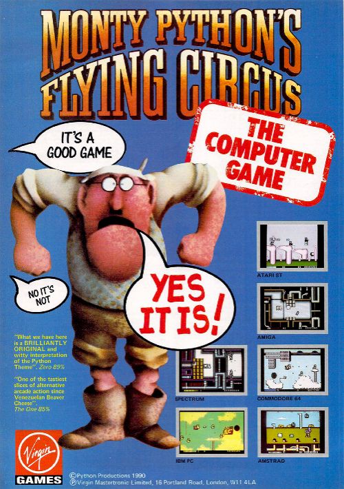 Monty Python's Flying Circus game thumb