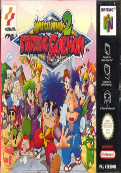 Mystical Ninja 2 Starring Goemon game thumb