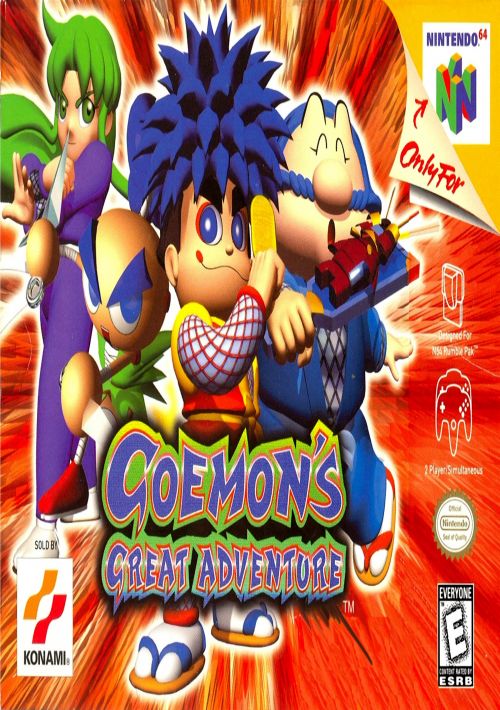 Goemon's Great Adventure game thumb