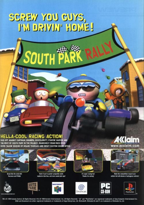 South Park Rally game thumb