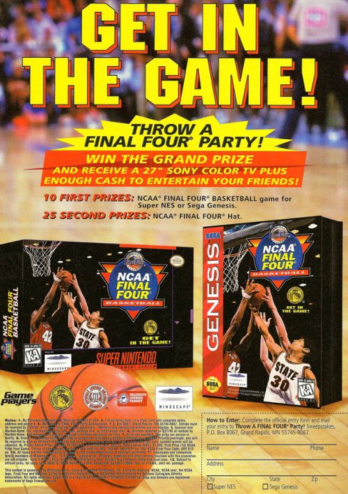 NCAA Final Four College Basketball game thumb