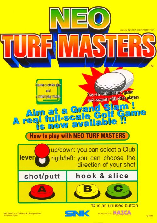 Neo Turf Masters / Big Tournament Golf game thumb