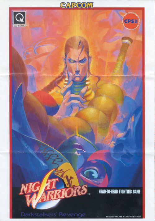 Night Warriors - Darkstalkers' Revenge (Euro 950316) game thumb