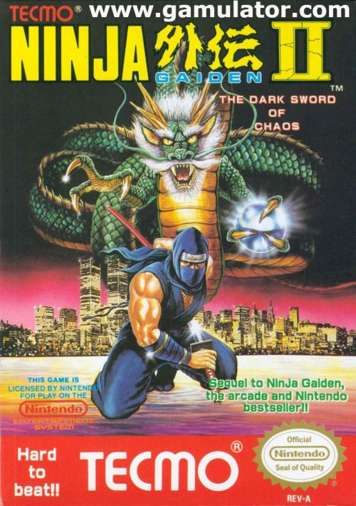 Ninja Gaiden Episode II - The Dark Sword of Chaos game thumb