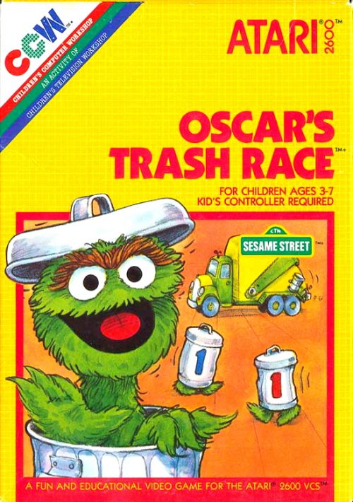 Oscar's Trash Race (1983) (Atari) (PAL) game thumb