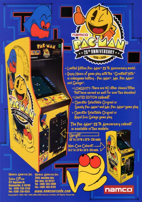 Pac-Man - 25th Anniversary Edition (Rev 3.00) game thumb