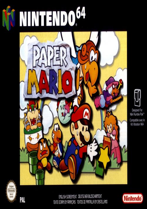 Paper Mario (Europe) game thumb