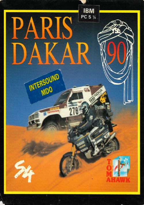 Paris Dakar 1990 game thumb