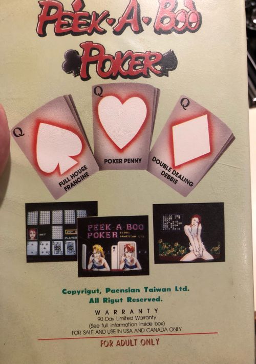  Peek-A-Boo Poker (E) game thumb