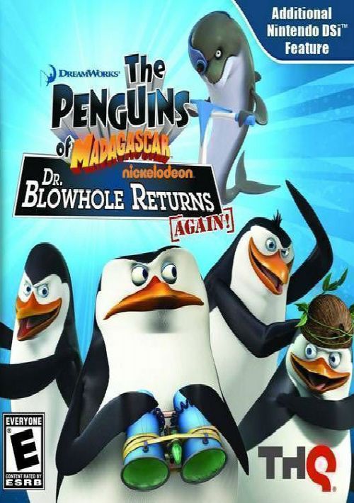 Penguins of Madagascar - Dr. Blowhole Returns - Again!, The (DSi Enhanced) (E) game thumb