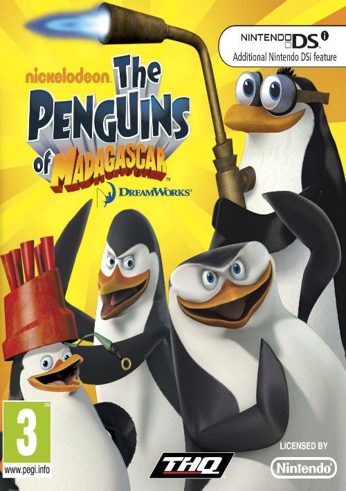 Penguins of Madagascar, The (DSi Enhanced) (E) game thumb