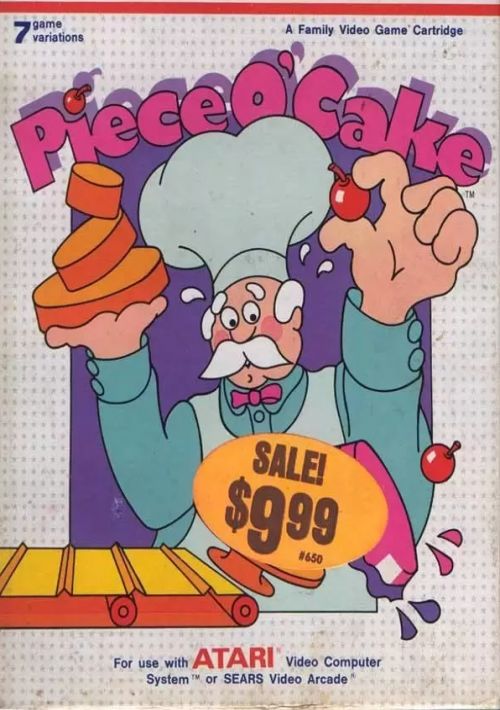 Piece O' Cake (1982) (US Games) game thumb