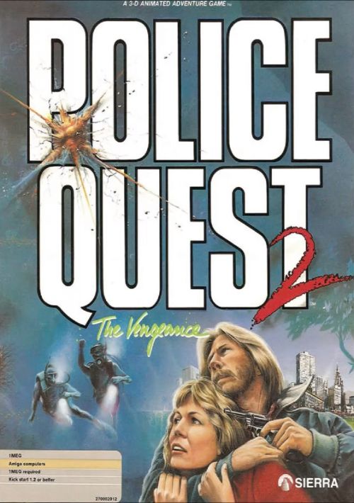 Police Quest II - The Vengeance_Disk1 game thumb