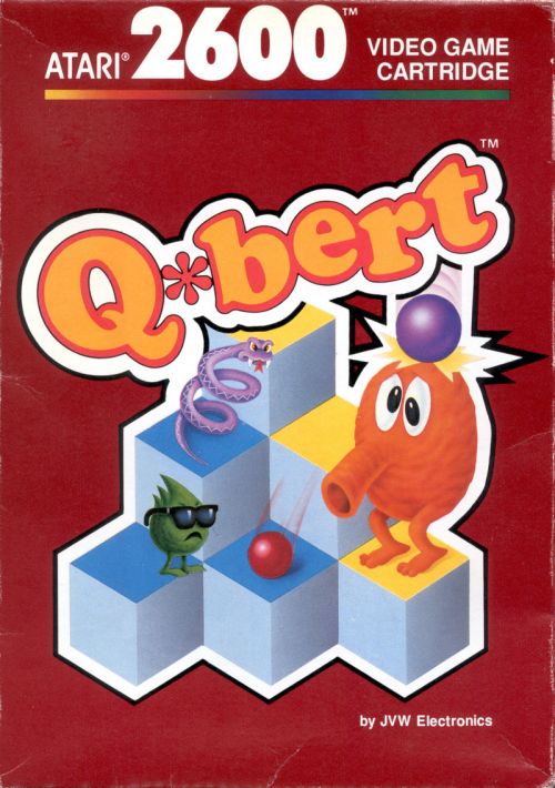 Q-bert (1988) (Atari) game thumb