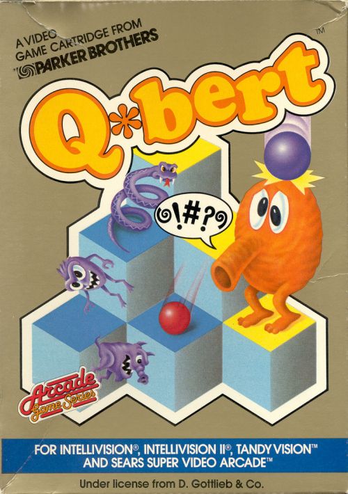 Q-Bert (1983)(Parker Brothers)[h] game thumb