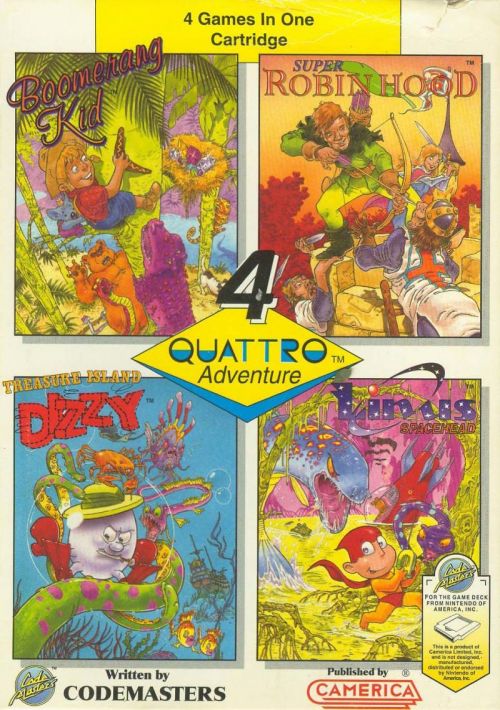 Quattro Adventure game thumb