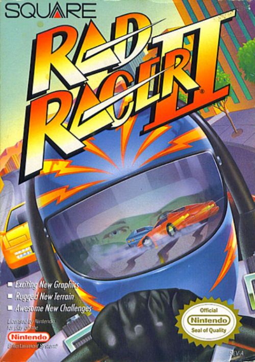 Rad Racer 2 game thumb