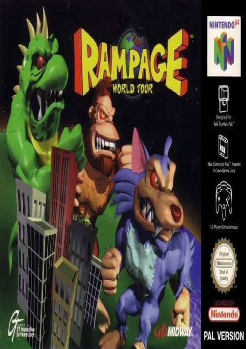 Rampage - World Tour (E) game thumb