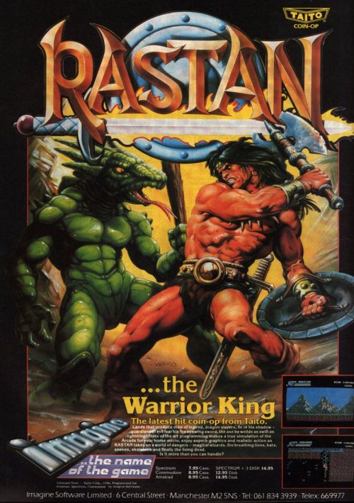 Rastan (World Rev 1) game thumb