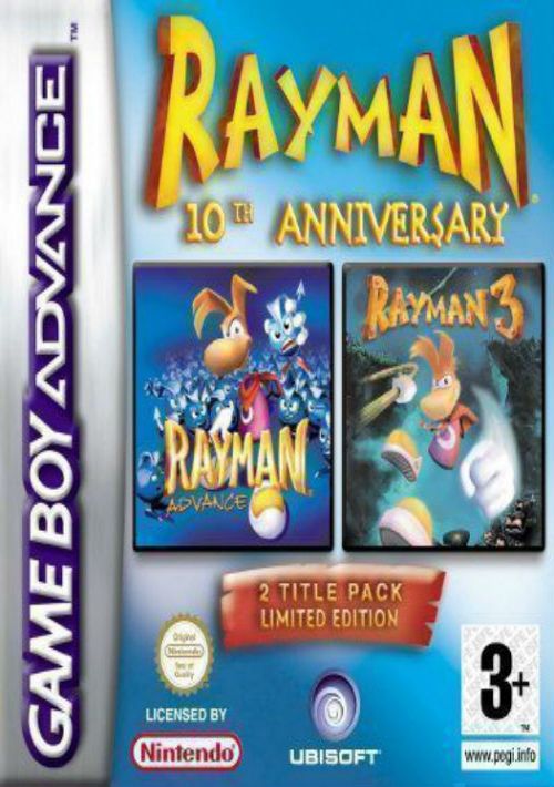  Rayman 10th Anniversary - Rayman Advance & Rayman 3 game thumb