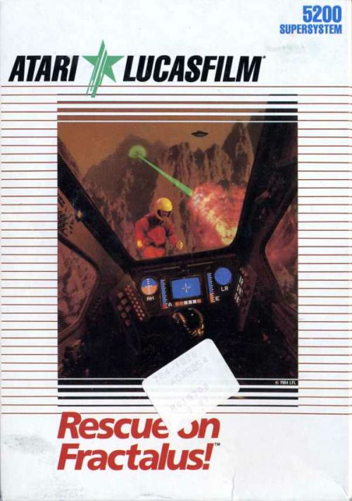 Rescue on Fractalus (1984) (Atari-Lucasfilm Games) game thumb