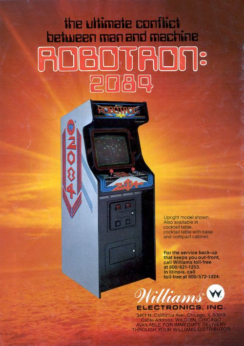 Robotron - 2084 (Solid Blue label) game thumb