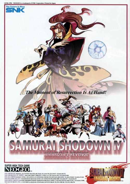 Samurai Shodown IV Amakusa's Revenge  Samurai Spirits Amakusa Kourin game thumb