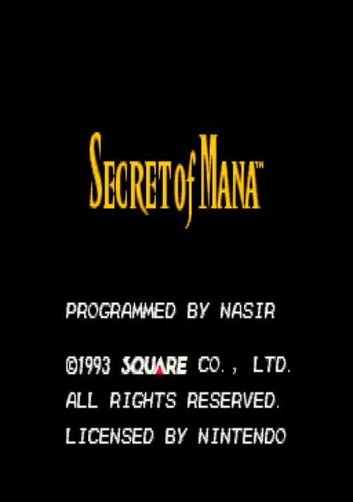 Secret Of Mana (V1.0) game thumb