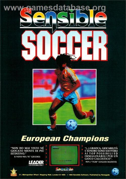 Sensible Soccer (31010) game thumb